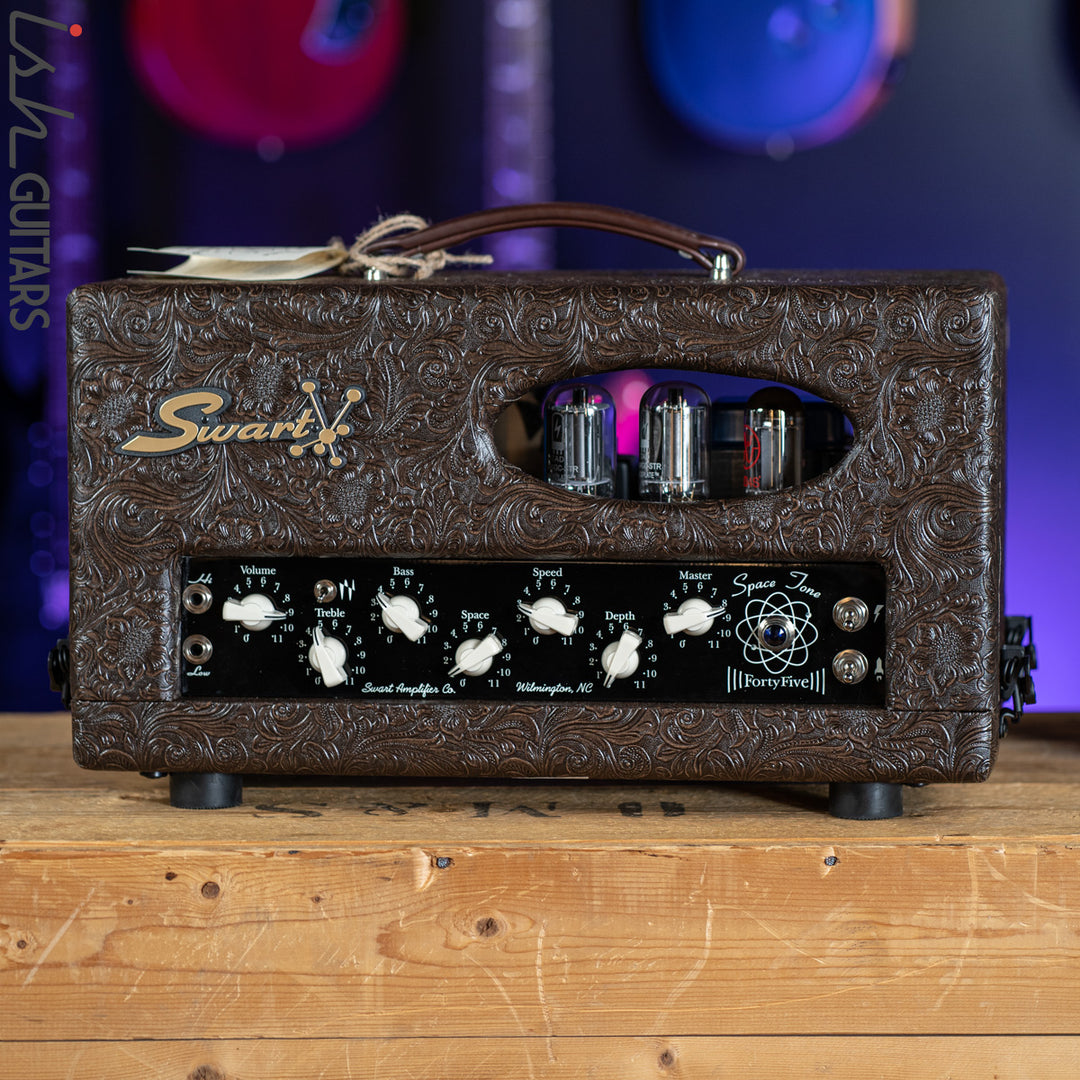 Swart ST-45 Space Tone Forty-Five Guitar Amplifier Head Custom Brown Western Tolex