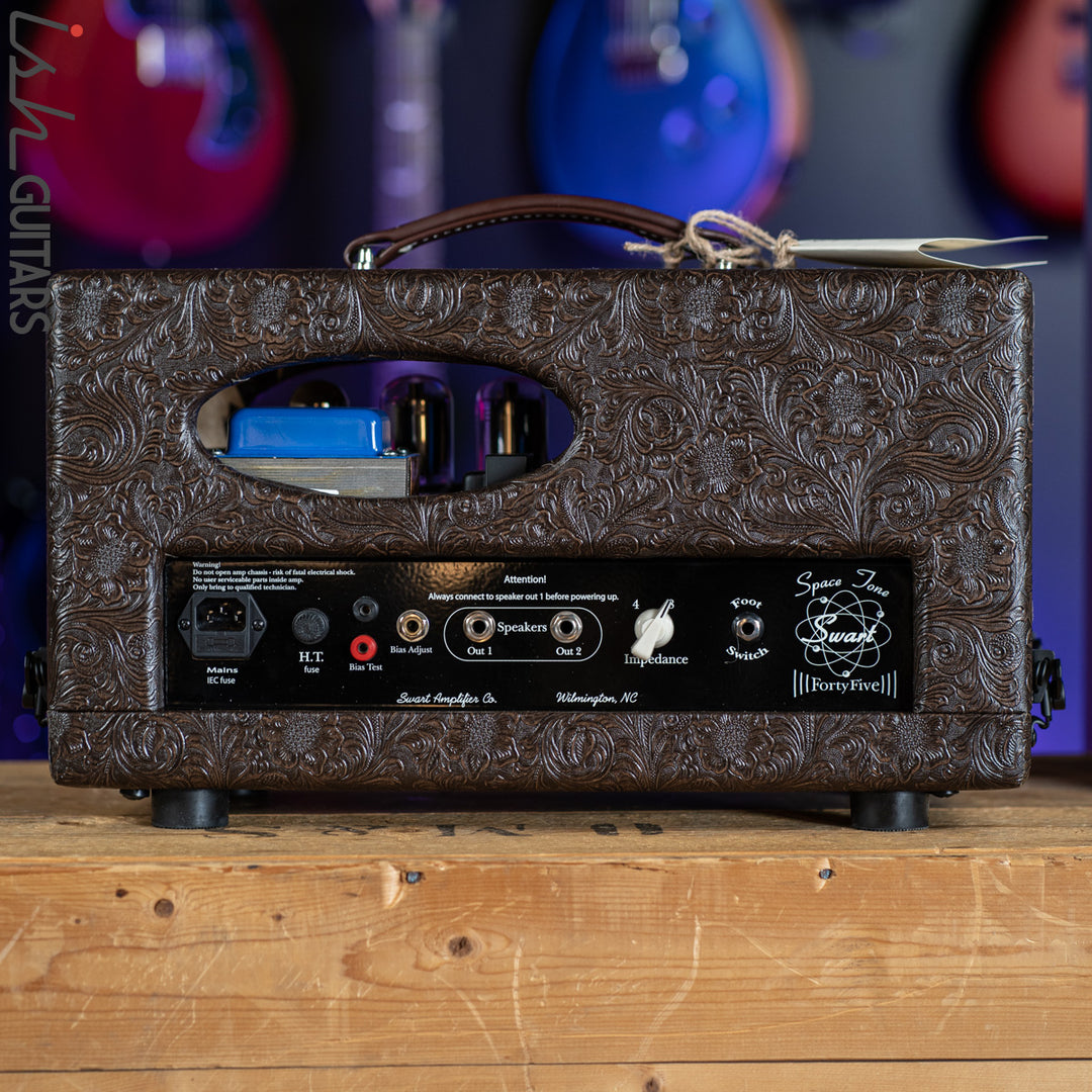 Swart ST-45 Space Tone Forty-Five Guitar Amplifier Head Custom Brown Western Tolex