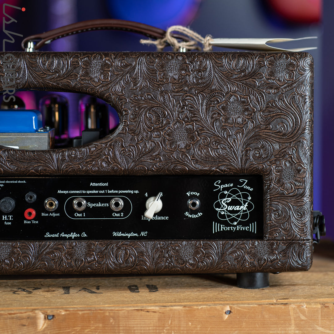 Swart ST-45 Space Tone Forty-Five Guitar Amplifier Head Custom Brown Western Tolex