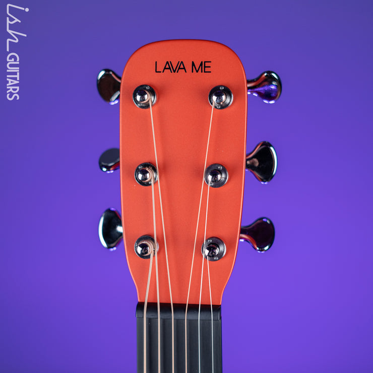 Lava Music Lava ME 3 Smart Acoustic Guitar 36” Red w/ Space Bag