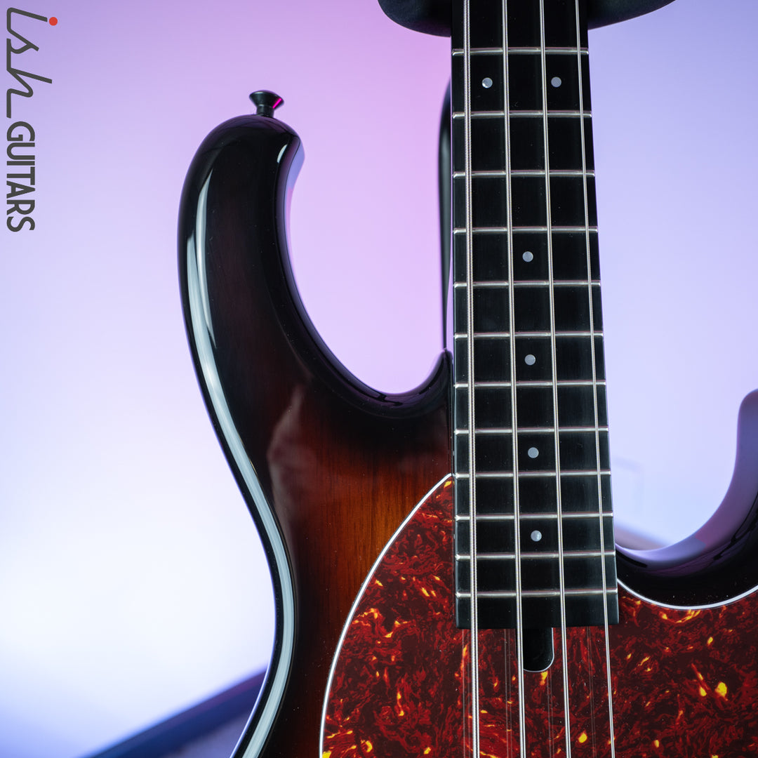 2018 Modulus Funk Unlimited 4 RevOlite Flea Bass 3 Tone Sunburst