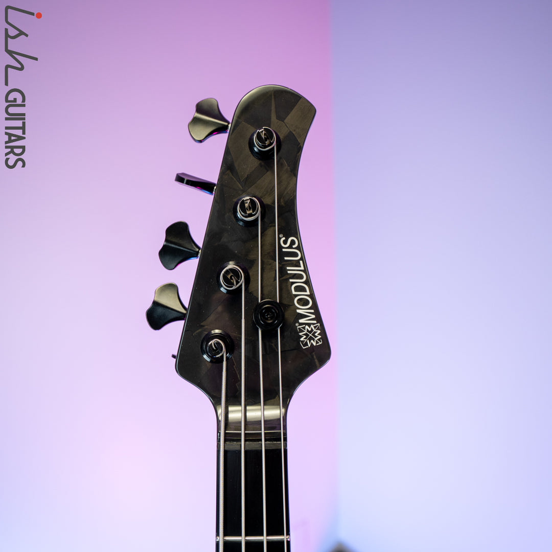 2018 Modulus Funk Unlimited 4 RevOlite Flea Bass 3 Tone Sunburst