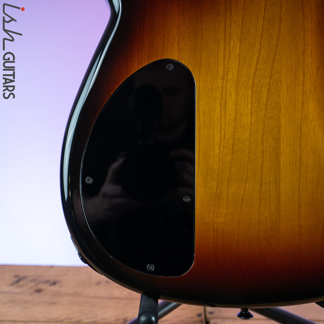 2018 Modulus Funk Unlimited 4 RevOlite Flea Bass 3 Tone Sunburst