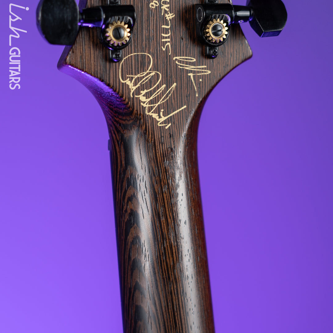 2018 PRS Private Stock Custom 24 Natural Buckeye Burl 