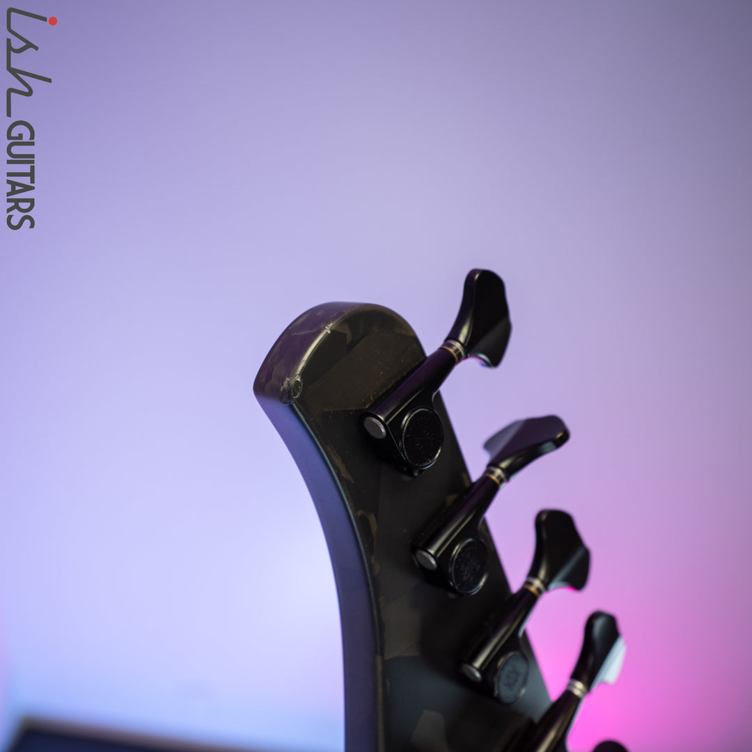 2018 Modulus Funk Unlimited 4 RevOlite Flea Bass 3 Tone Sunburst