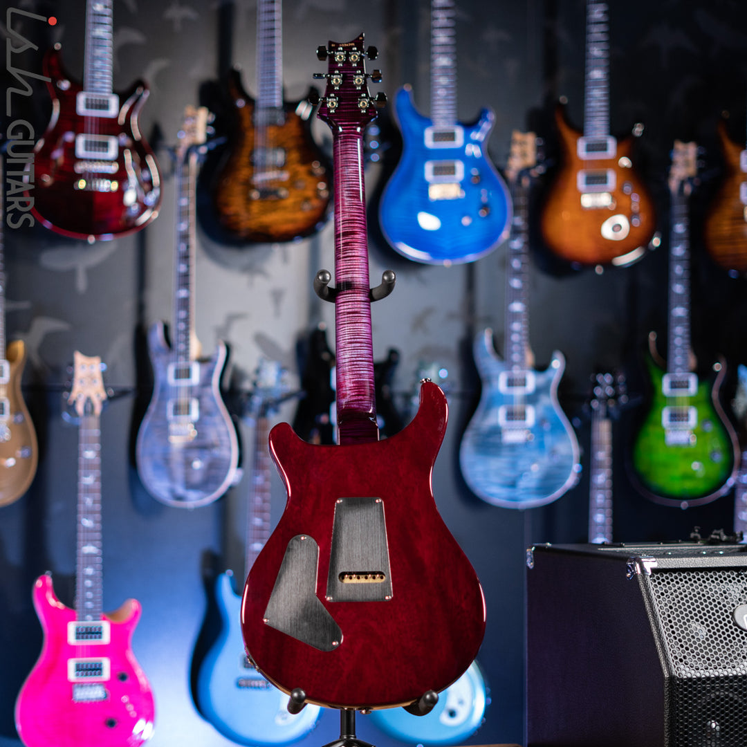 PRS Wood Library Custom 24 Violet Purple Burst 10 Top Quilt Figured Maple Neck