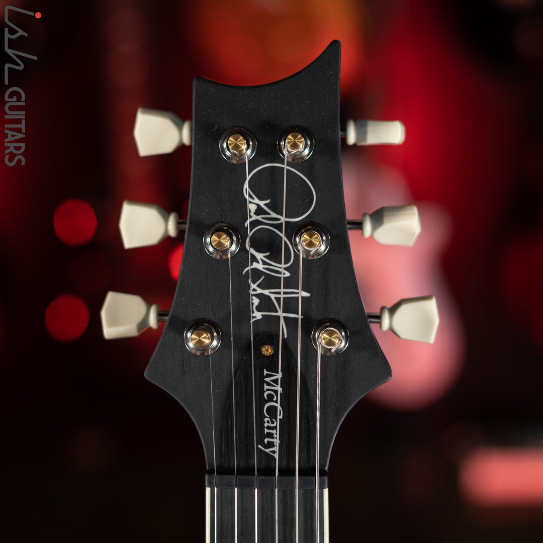 PRS McCarty Lefty Wood Library Faded Blue Jean Artist Flame Maple