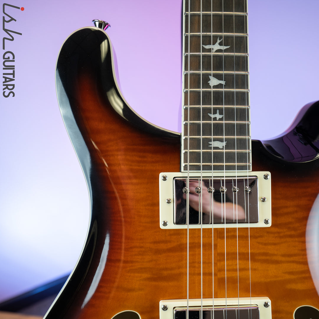 2020 Paul Reed Smith PRS SE Hollowbody Ii Tricolor Sunburst