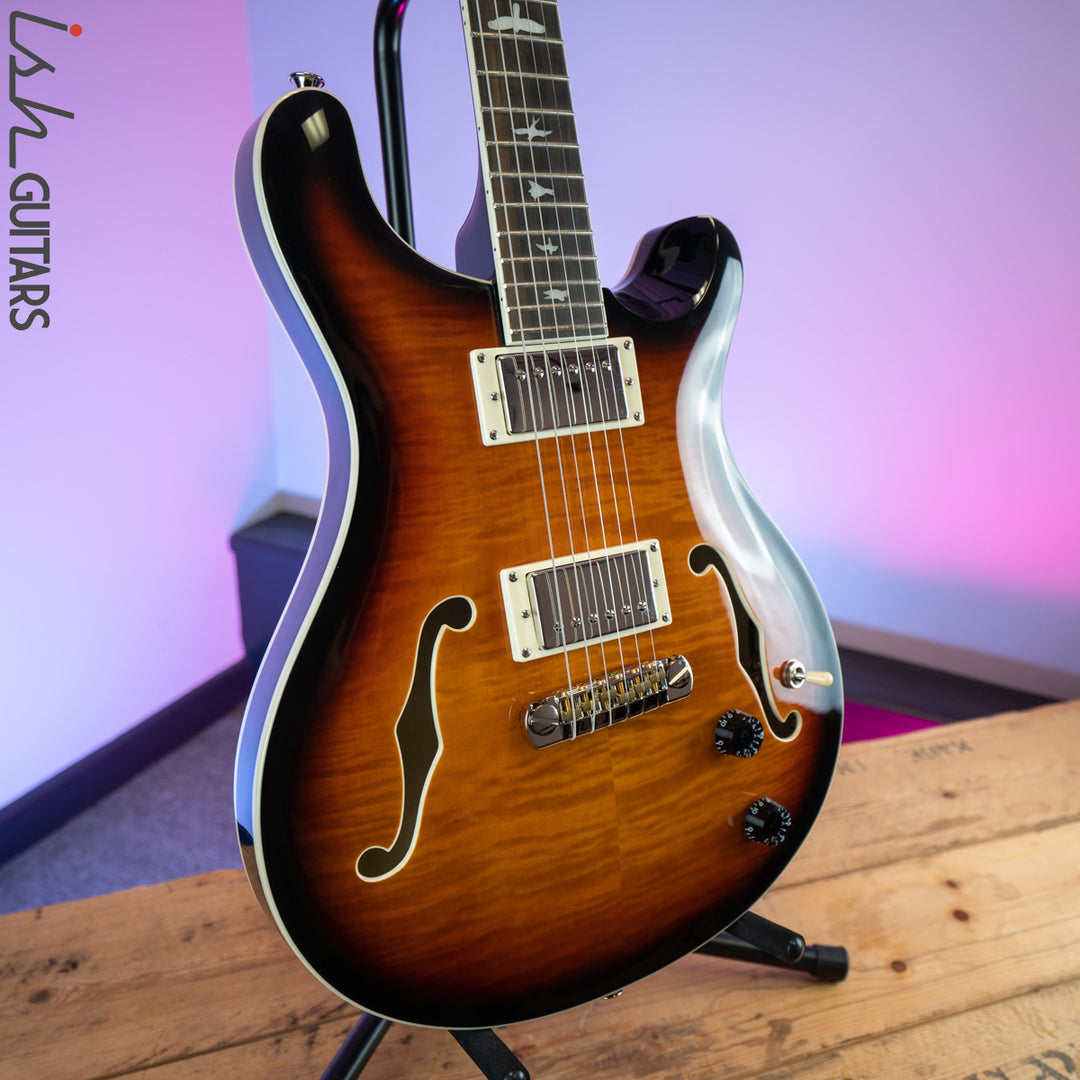2020 Paul Reed Smith PRS SE Hollowbody Ii Tricolor Sunburst