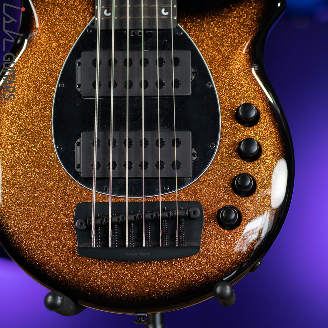 Ernie Ball Music Man Bongo 6-String Bass Harvest Orange