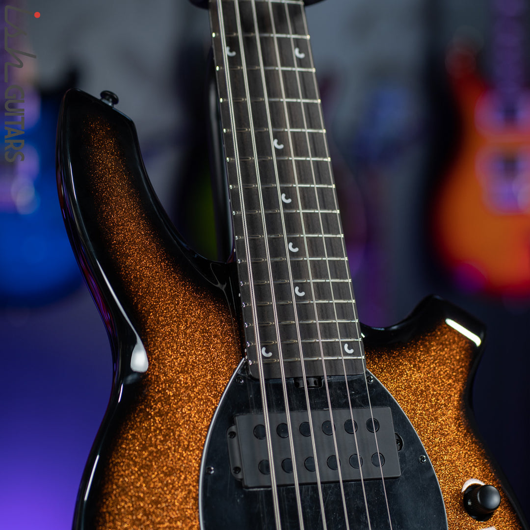 Ernie Ball Music Man Bongo 6-String Bass Harvest Orange