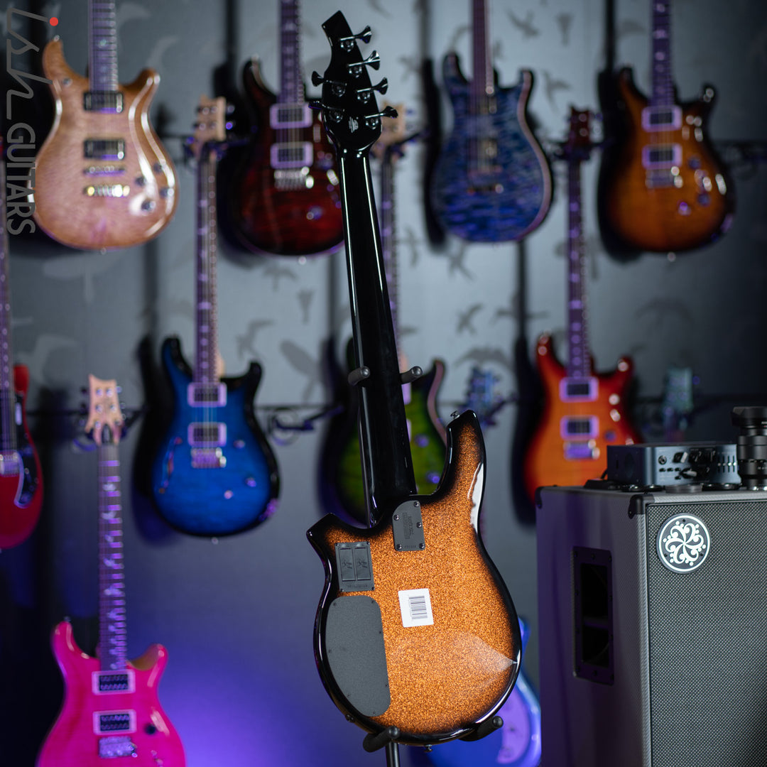 Ernie Ball Music Man Bongo 6-String Bass Harvest Orange