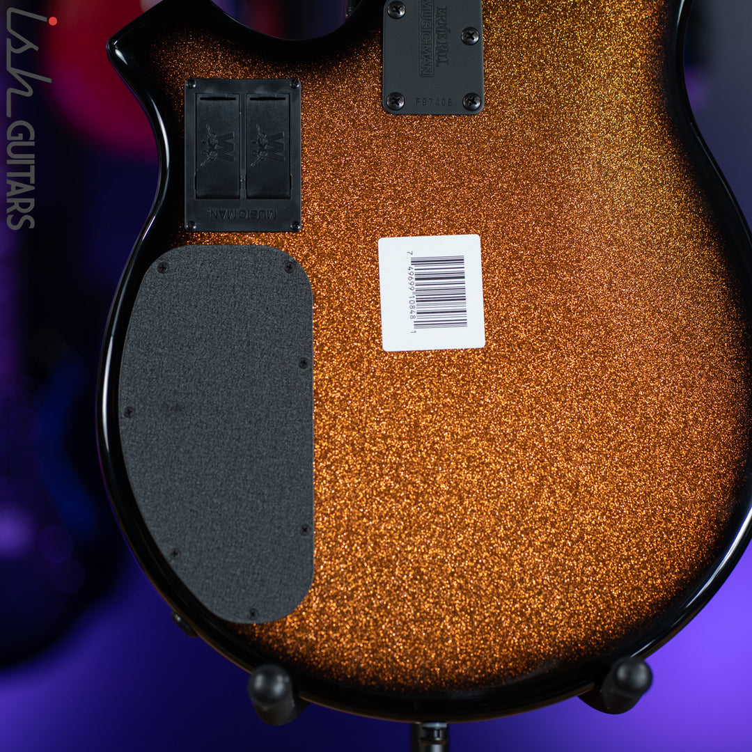 Ernie Ball Music Man Bongo 6-String Bass Harvest Orange