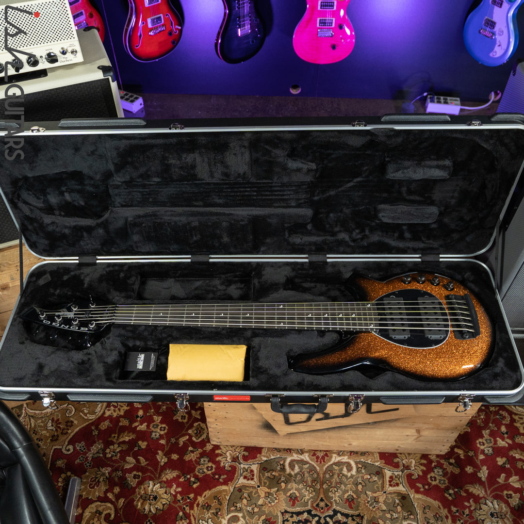 Ernie Ball Music Man Bongo 6-String Bass Harvest Orange