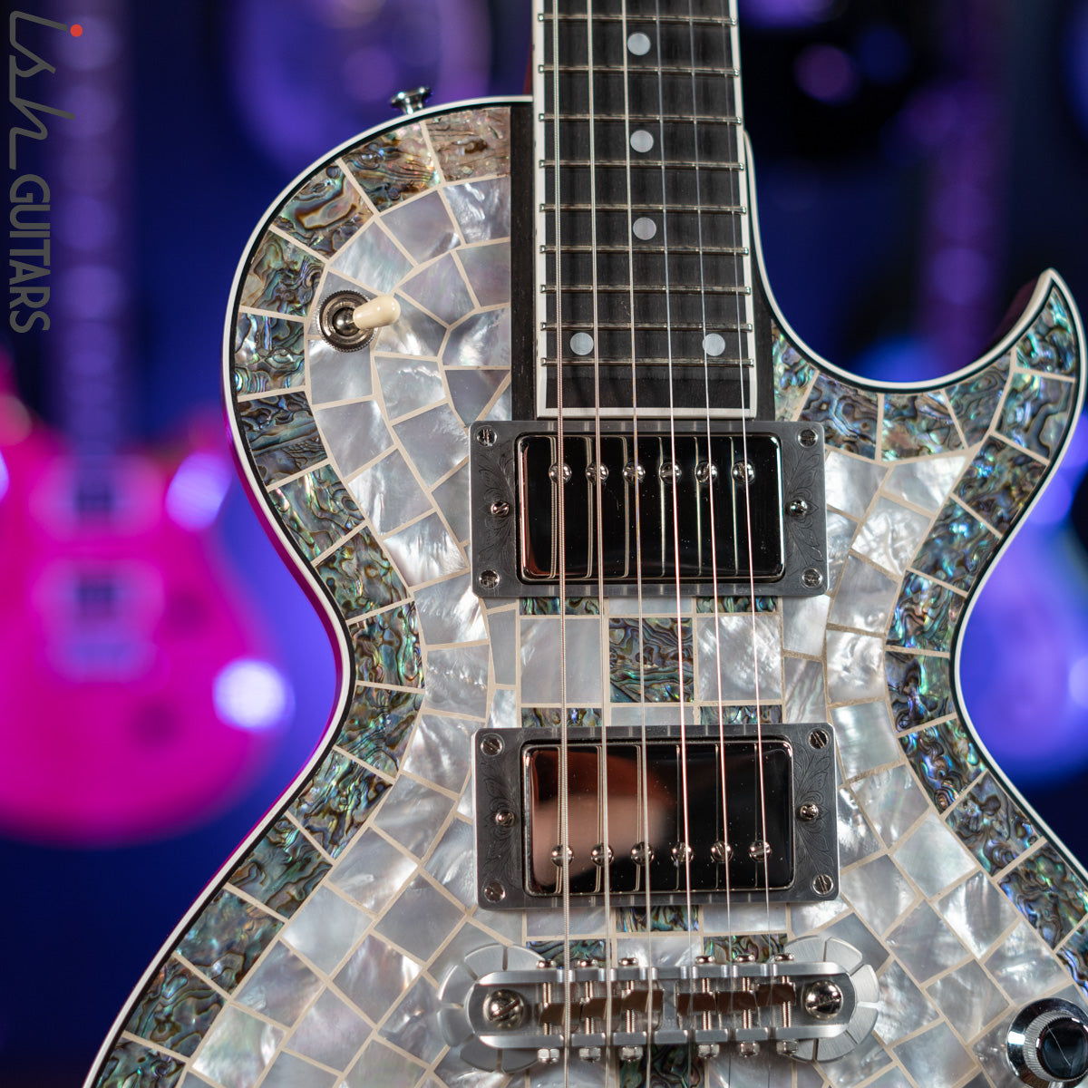 2016 Zemaitis CS24PF Ring Chess – Ish Guitars