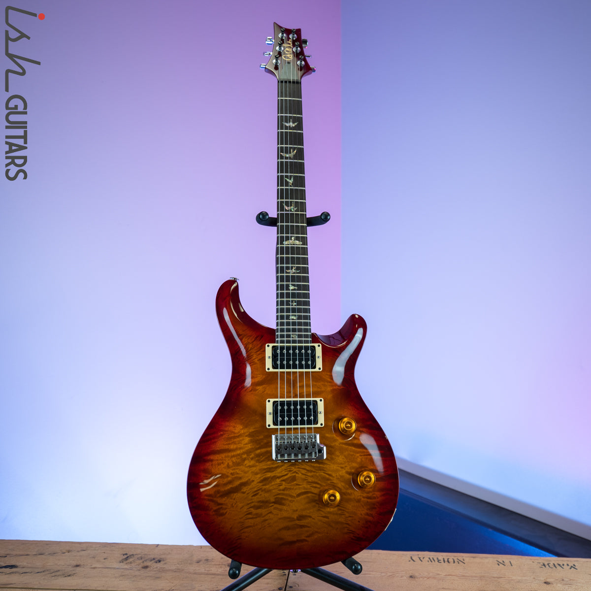 2004 Paul Reed Smith PRS Custom 24 10 Top Cherry Burst – Ish Guitars