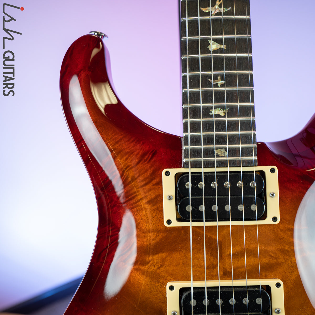 2004 Paul Reed Smith PRS Custom 24 10 Top Cherry Burst – Ish Guitars