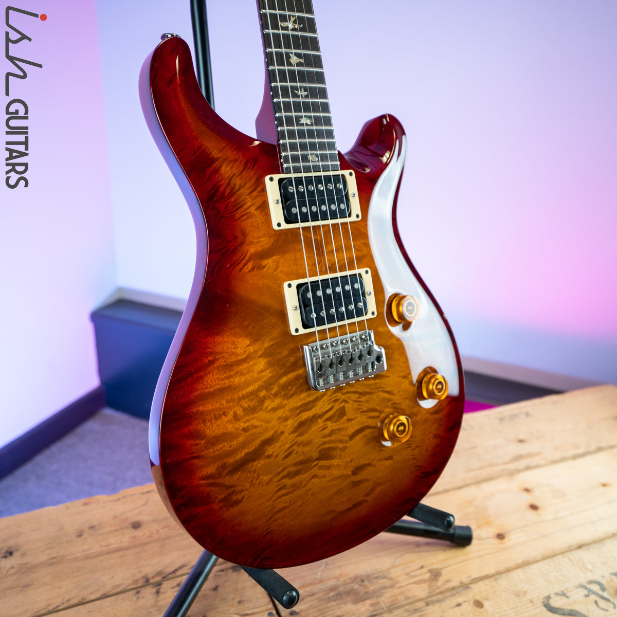 2004 Paul Reed Smith PRS Custom 24 10 Top Cherry Burst – Ish Guitars