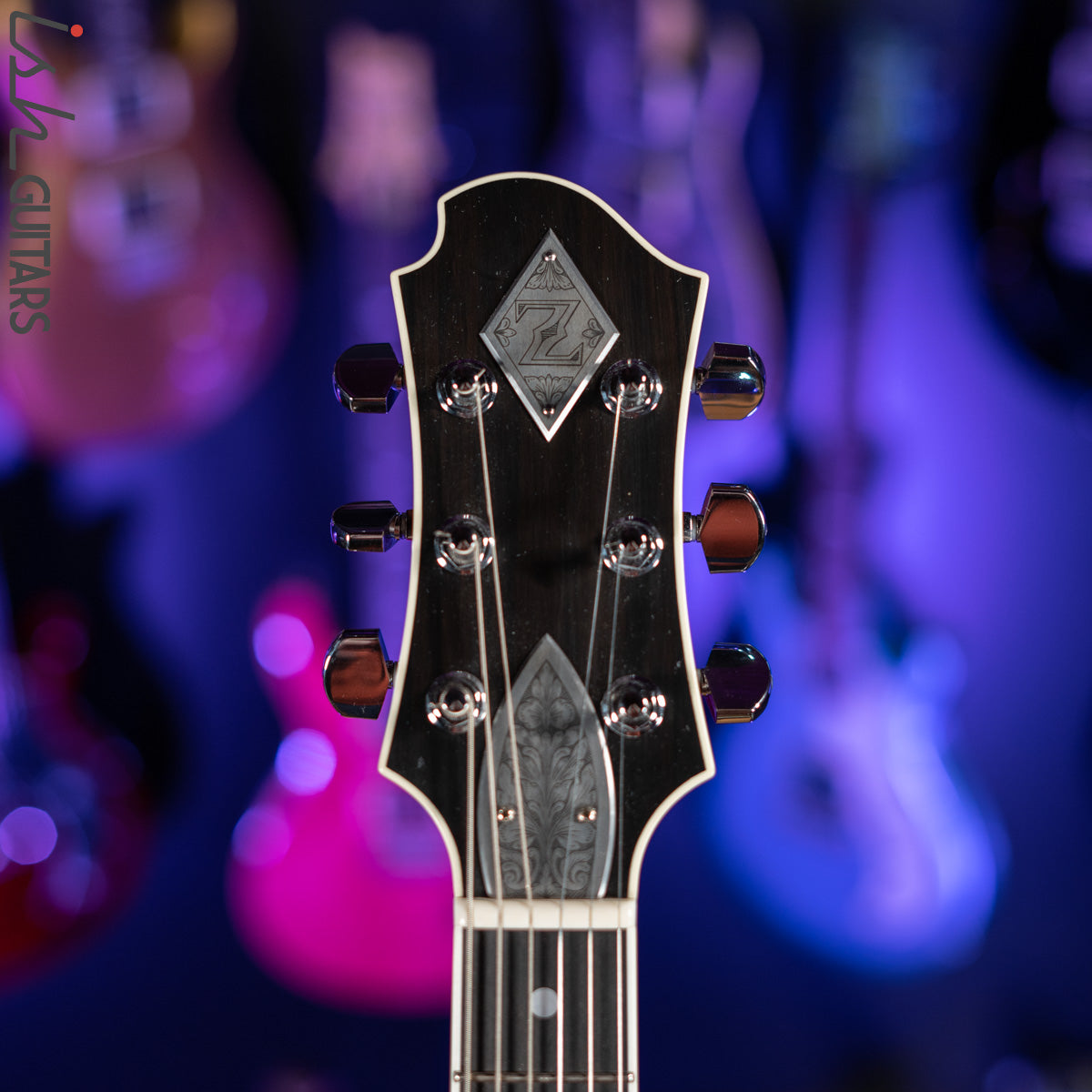 2016 Zemaitis CS24PF Ring Chess – Ish Guitars