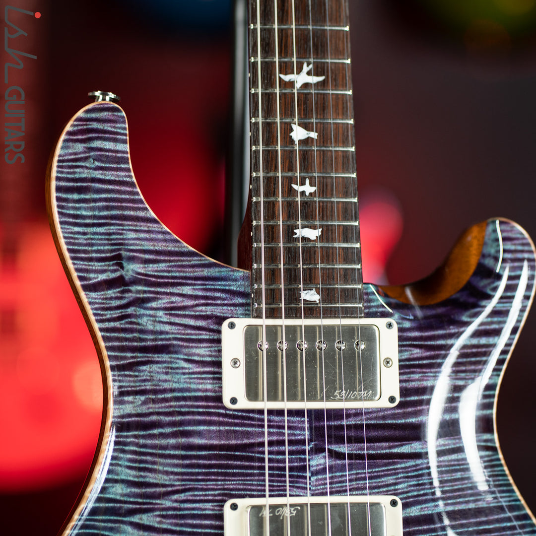 2012 PRS Private Stock Custom 24 Piezo P24 Aqua Violet 53/10
