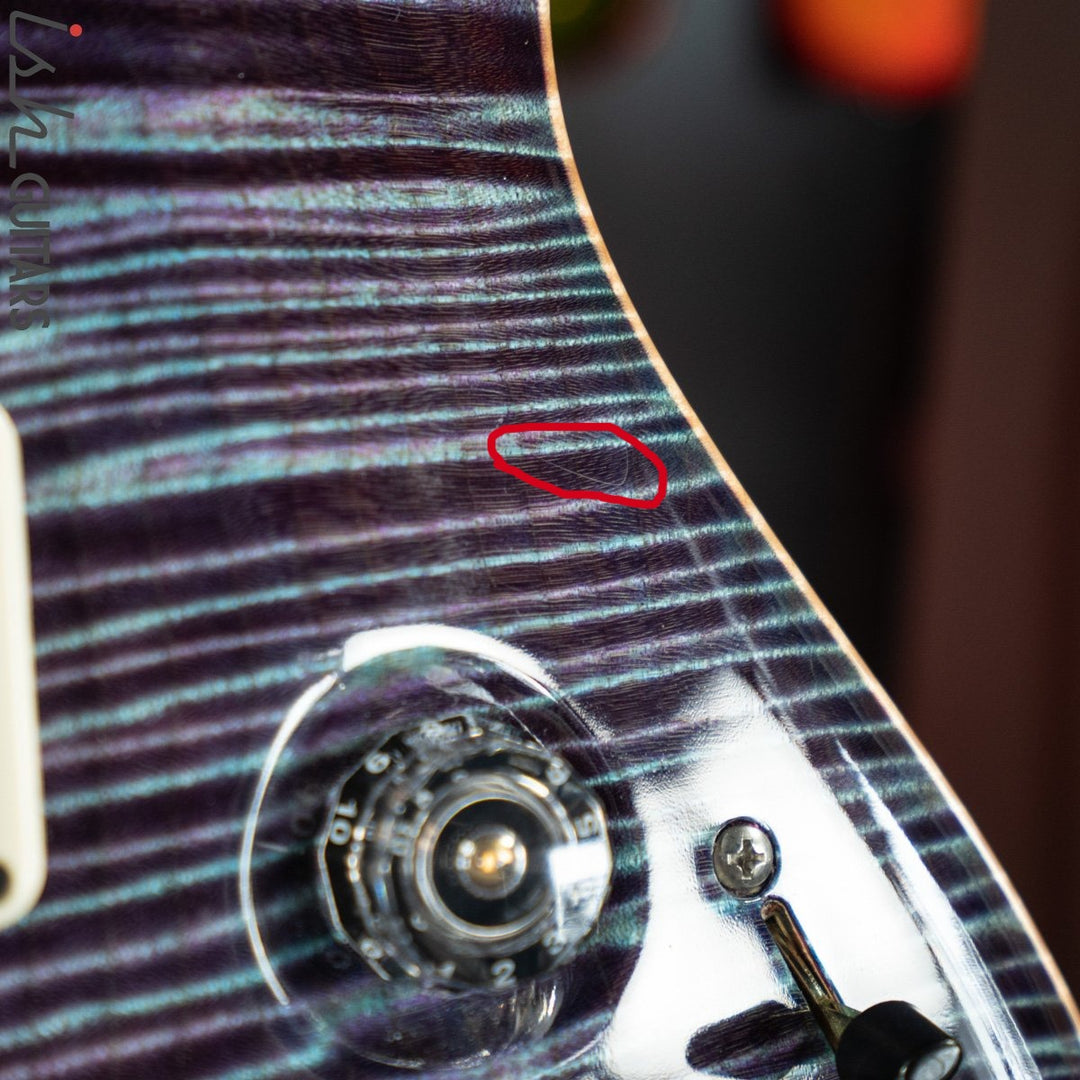2012 PRS Private Stock Custom 24 Piezo P24 Aqua Violet 53/10