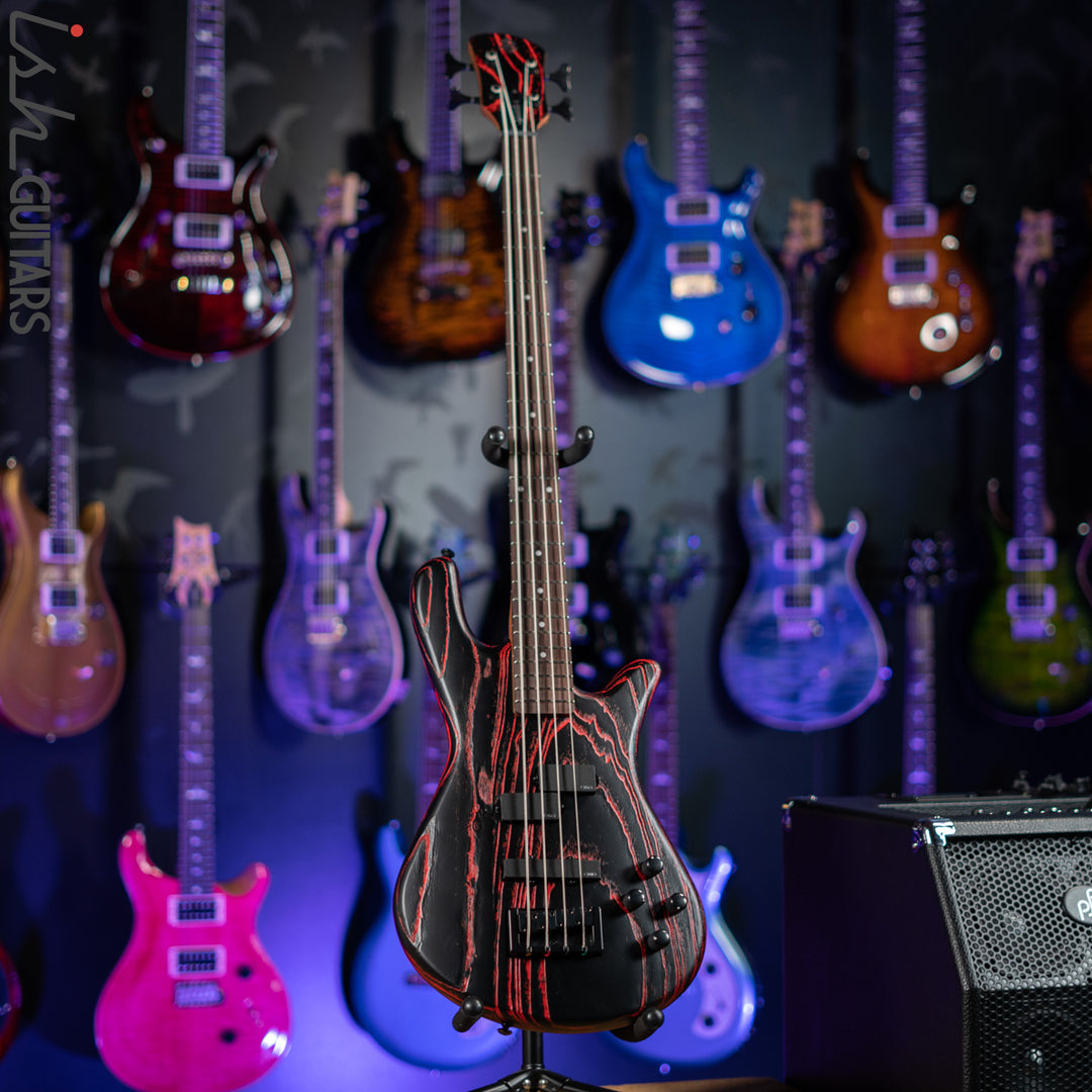 Spector NS Pulse 4 Carbon Series Cinder Red