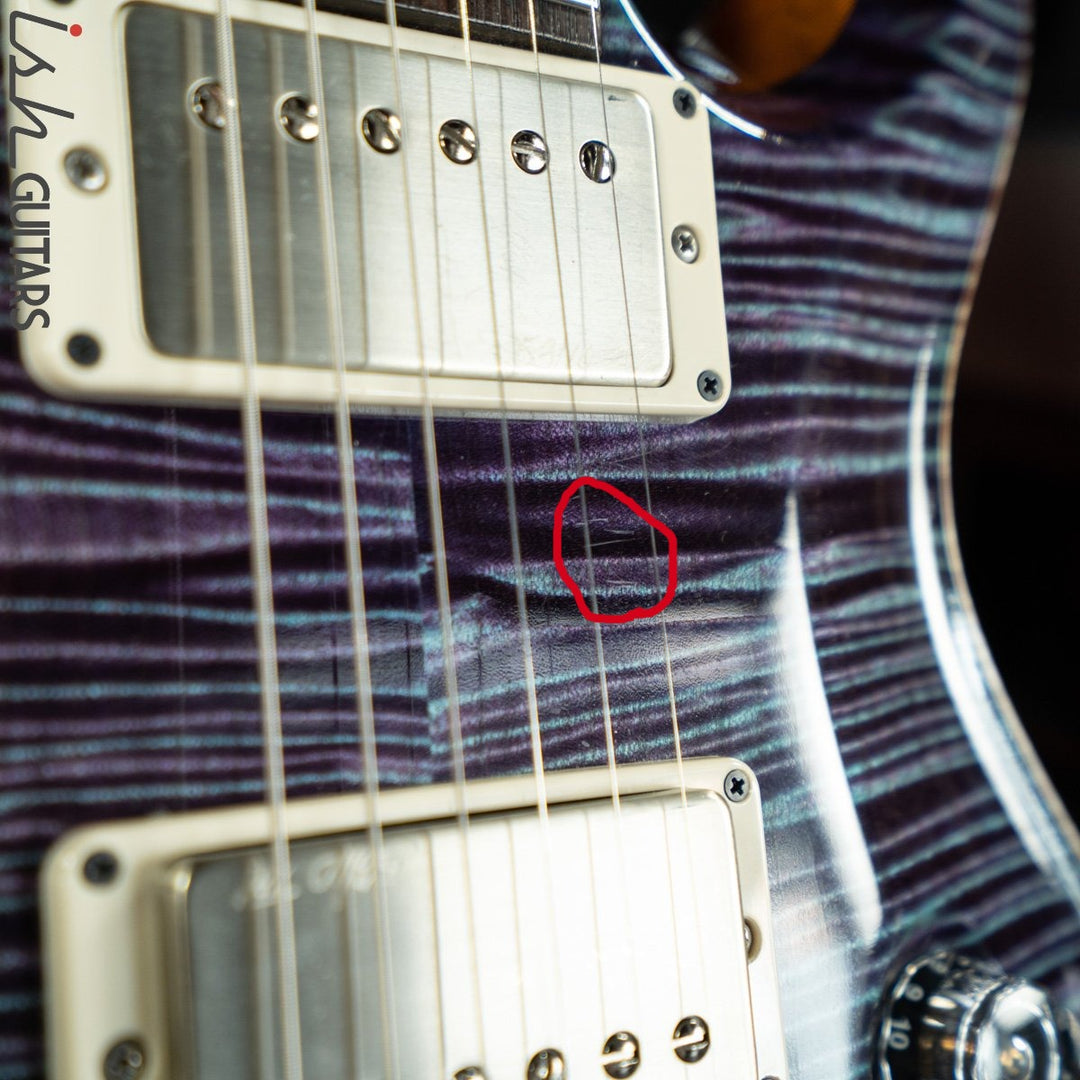2012 PRS Private Stock Custom 24 Piezo P24 Aqua Violet 53/10