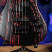 Spector NS Pulse 4 Carbon Series Cinder Red