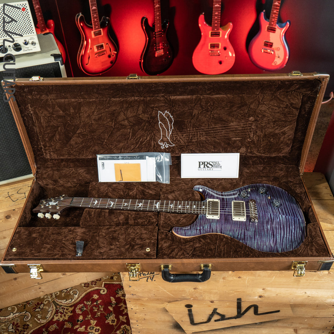 2012 PRS Private Stock Custom 24 Piezo P24 Aqua Violet 53/10
