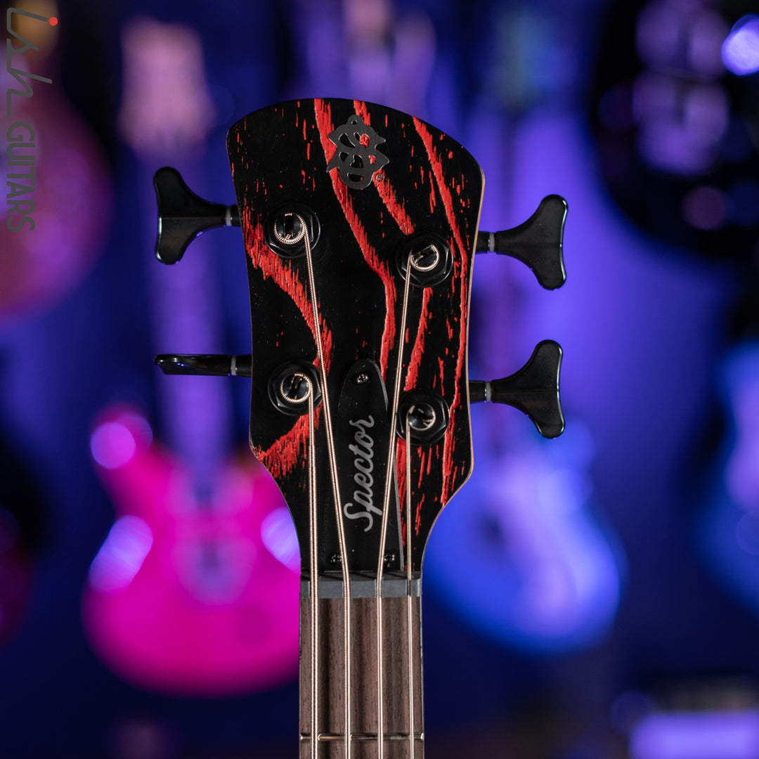 Spector NS Pulse 4 Carbon Series Cinder Red