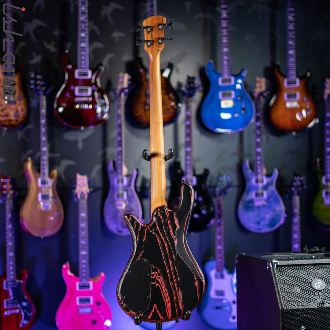Spector NS Pulse 4 Carbon Series Cinder Red
