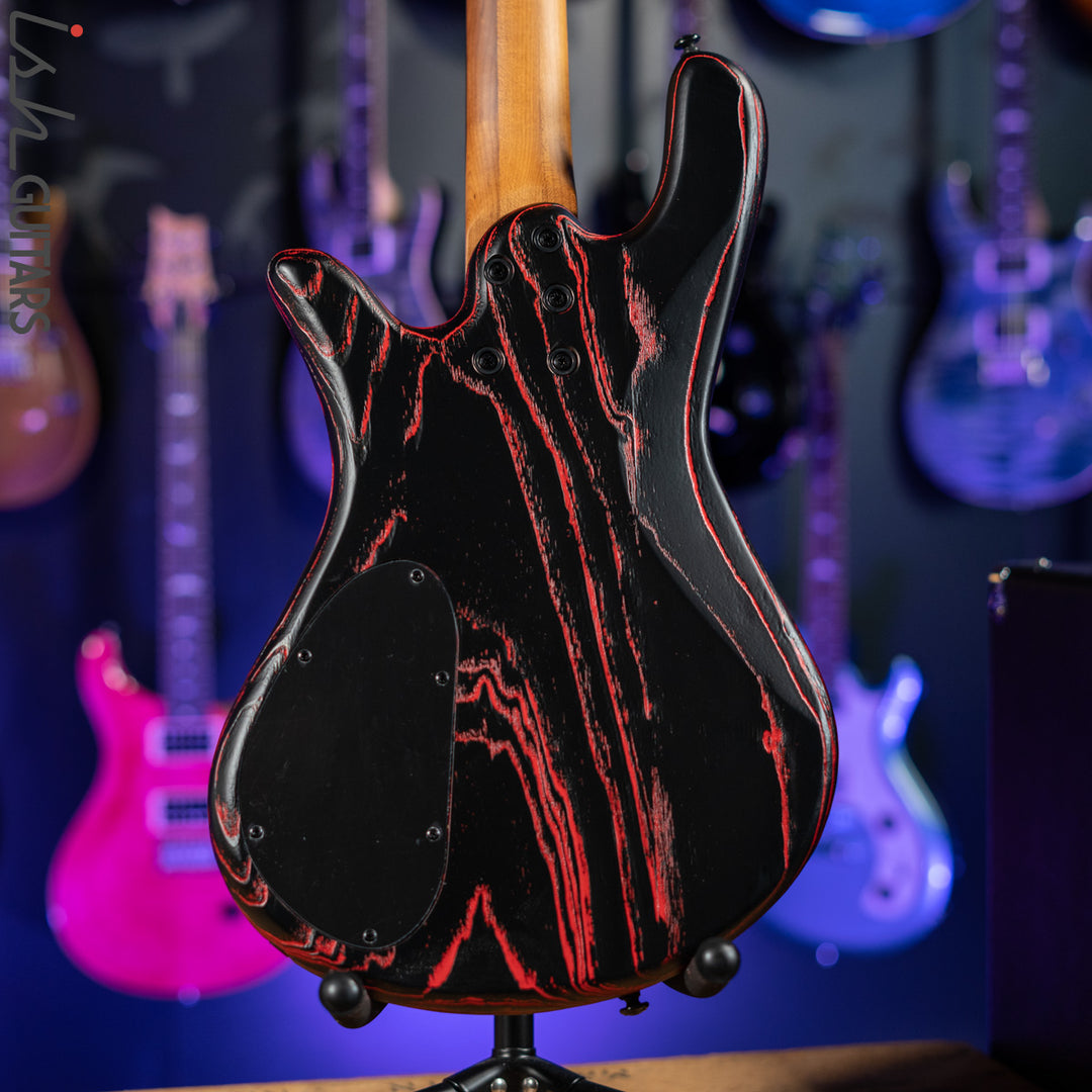 Spector NS Pulse 4 Carbon Series Cinder Red