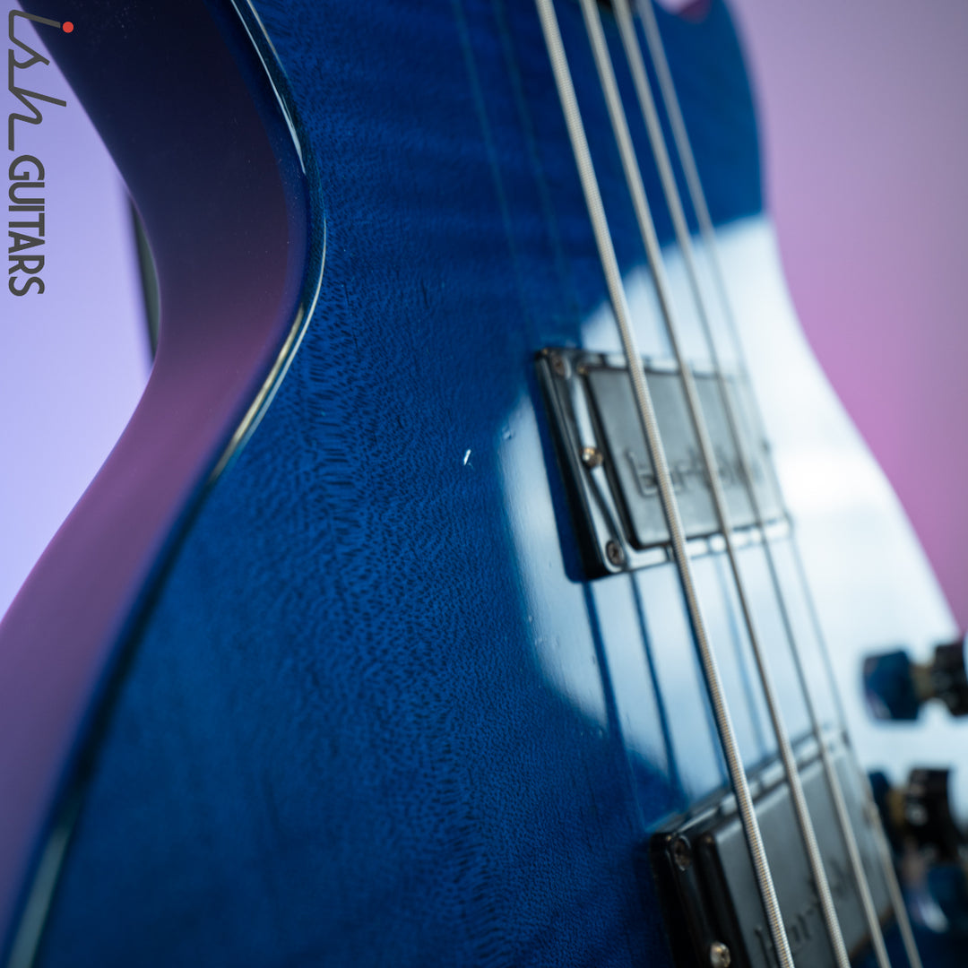 1991 Gibson LPB Les Paul Bass Blue