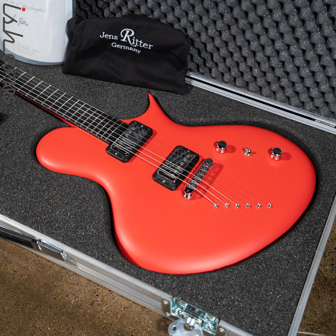 2021 Ritter Porsch Sting Red Electric Guitar Refurbished