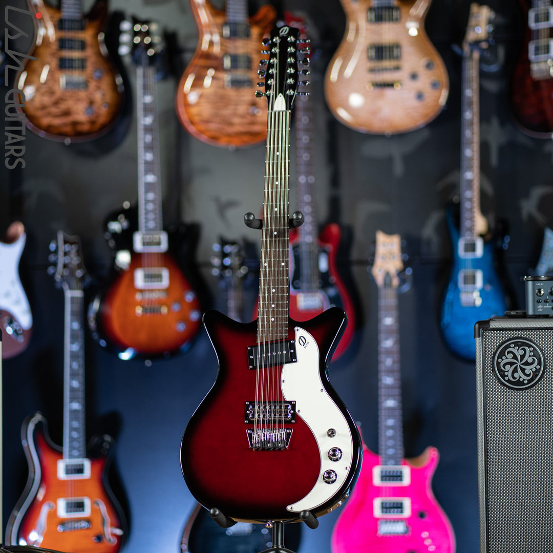 Danelectro 59x12 12-String Electric Guitar Red Burst