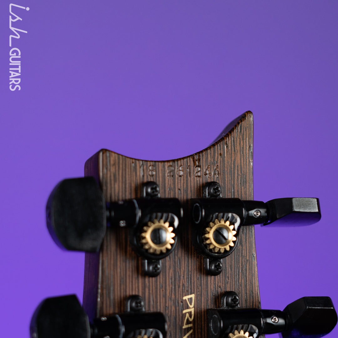2018 PRS Private Stock Custom 24 Natural Buckeye Burl 