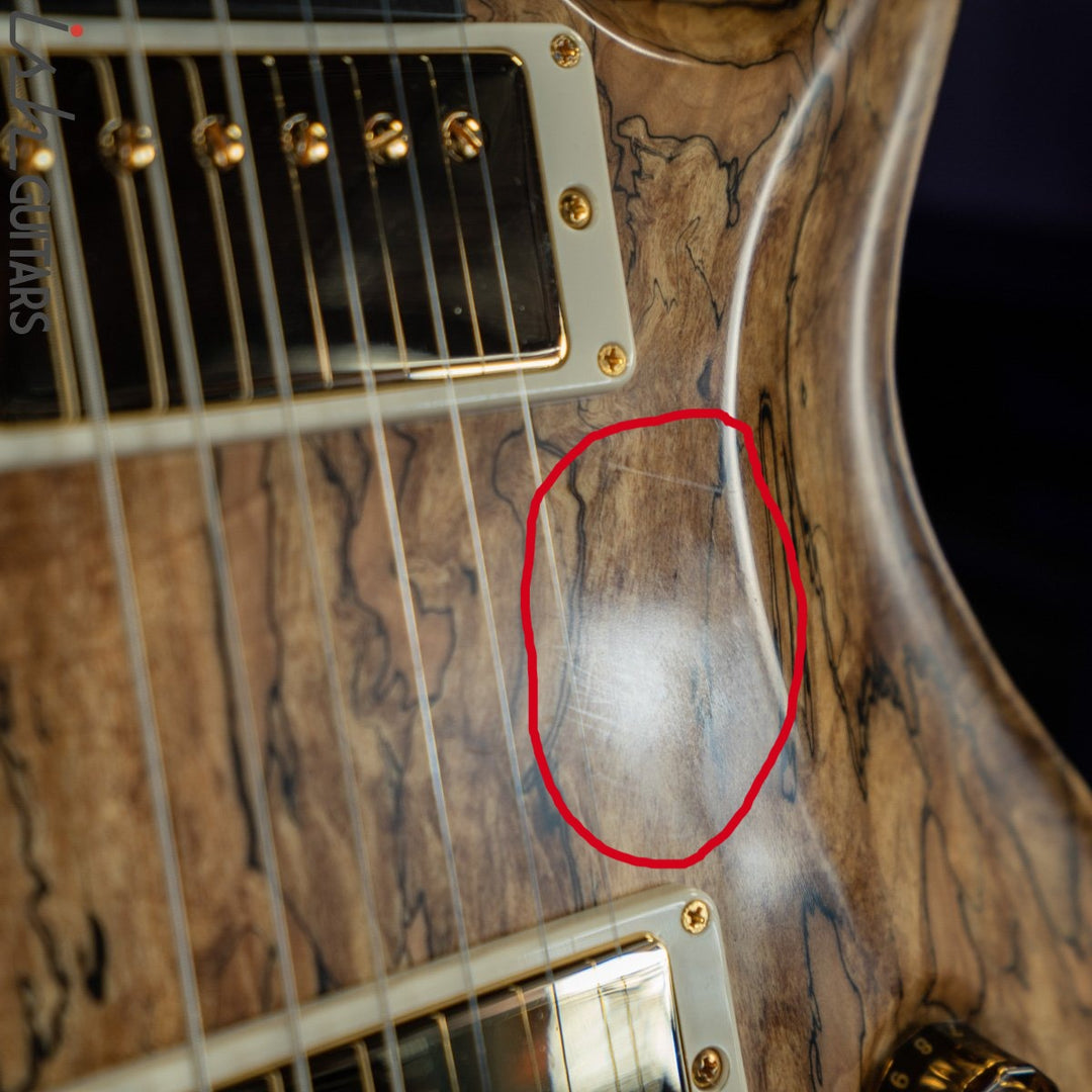 2012 PRS Private Stock DGT Spalted Maple Rosewood Neck Americana Birds