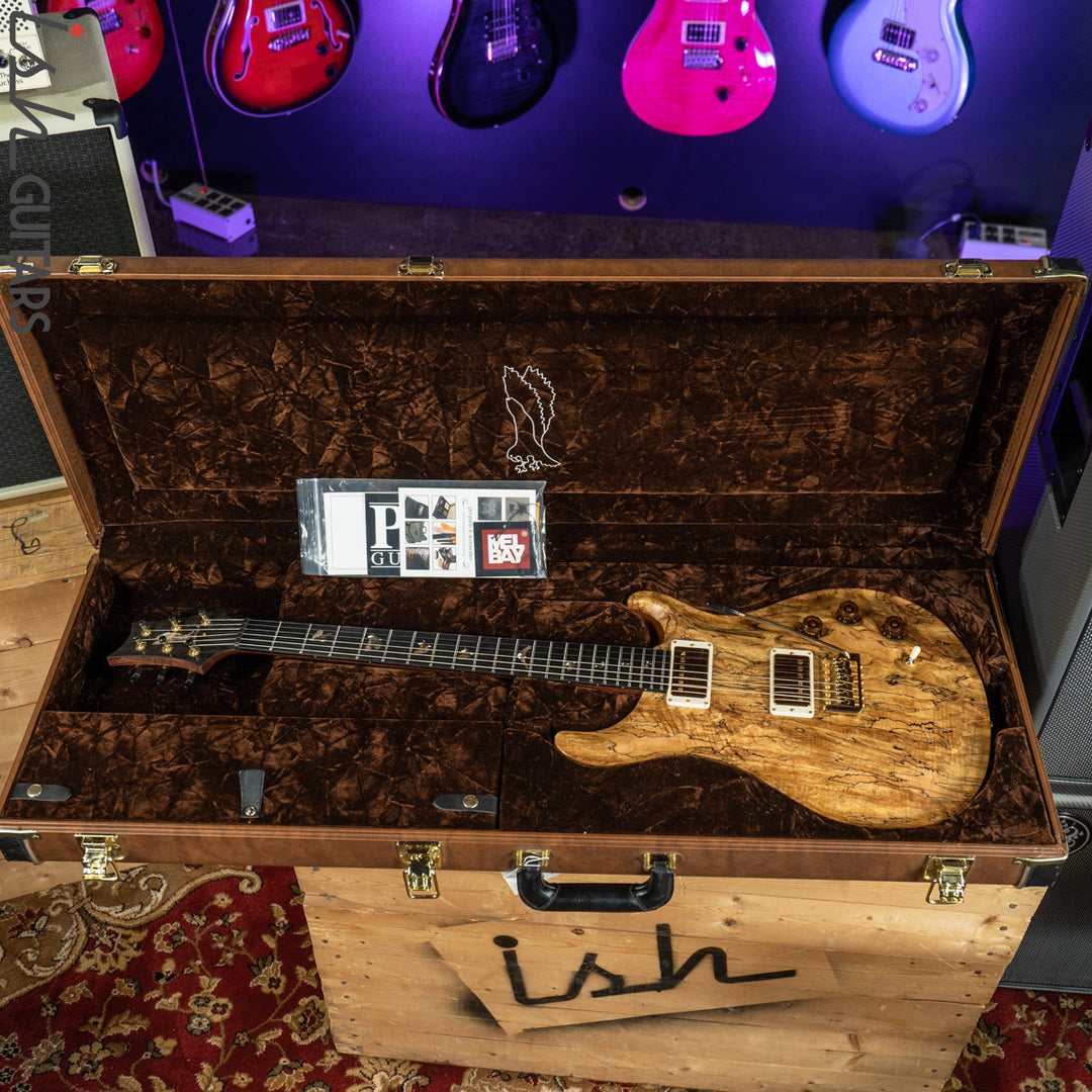 2012 PRS Private Stock DGT Spalted Maple Rosewood Neck Americana Birds