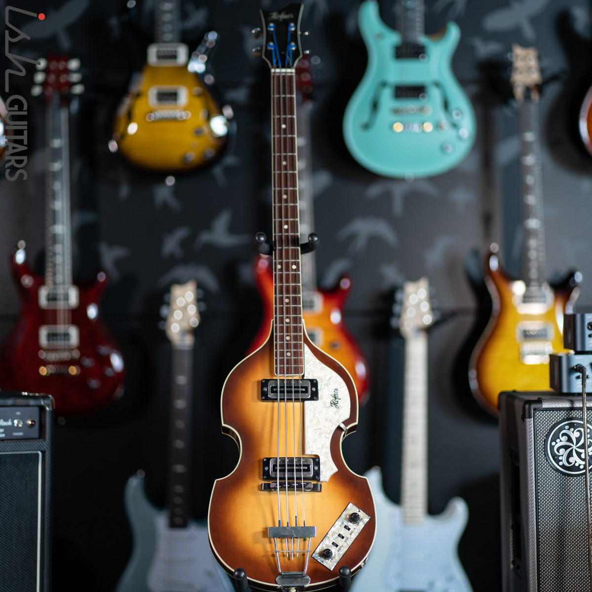 1984 Hofner 500/1 Violin Beatle Bass Sunburst PROJECT – Ish Guitars