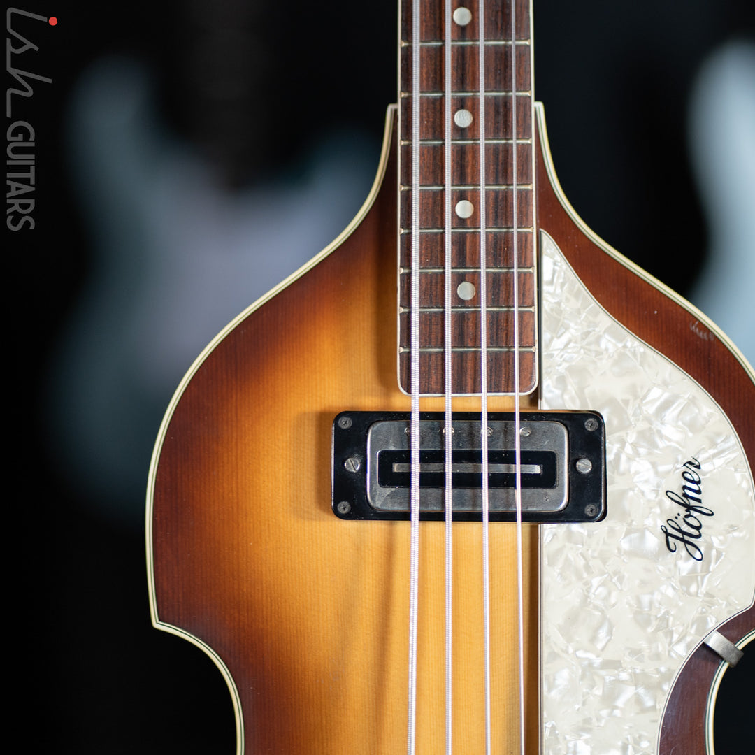 1984 Hofner 500/1 Violin Beatle Bass Sunburst PROJECT