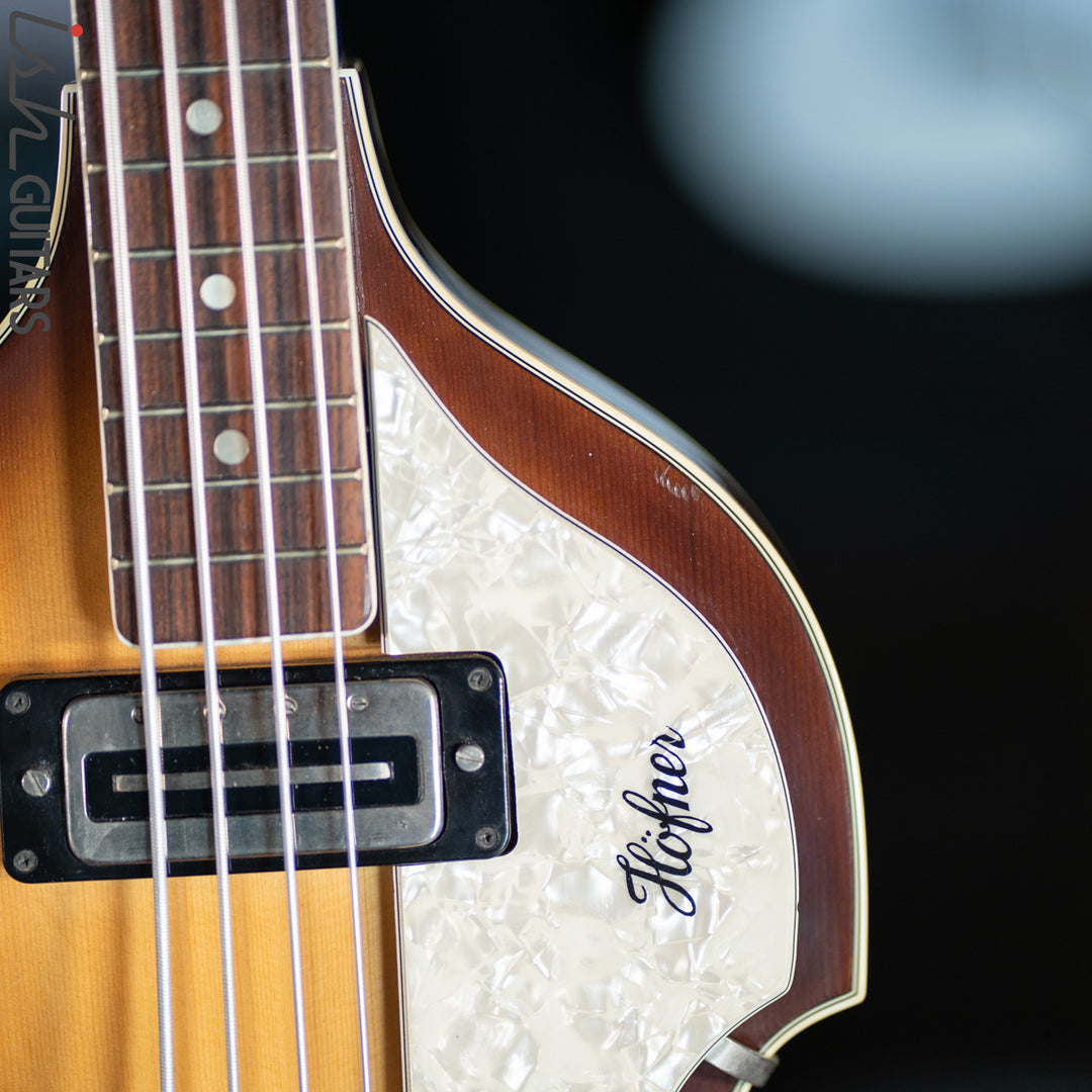 1984 Hofner 500/1 Violin Beatle Bass Sunburst PROJECT