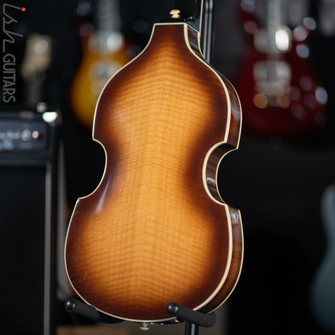 1984 Hofner 500/1 Violin Beatle Bass Sunburst PROJECT