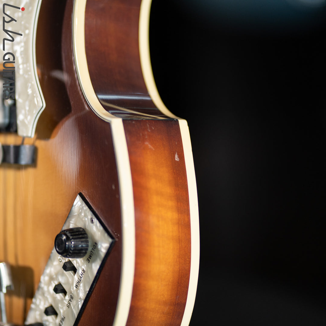 1984 Hofner 500/1 Violin Beatle Bass Sunburst PROJECT