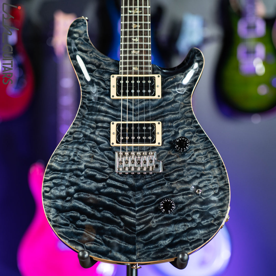 1988 PRS Custom 24 Signature Quilted Maple Whale Blue 
