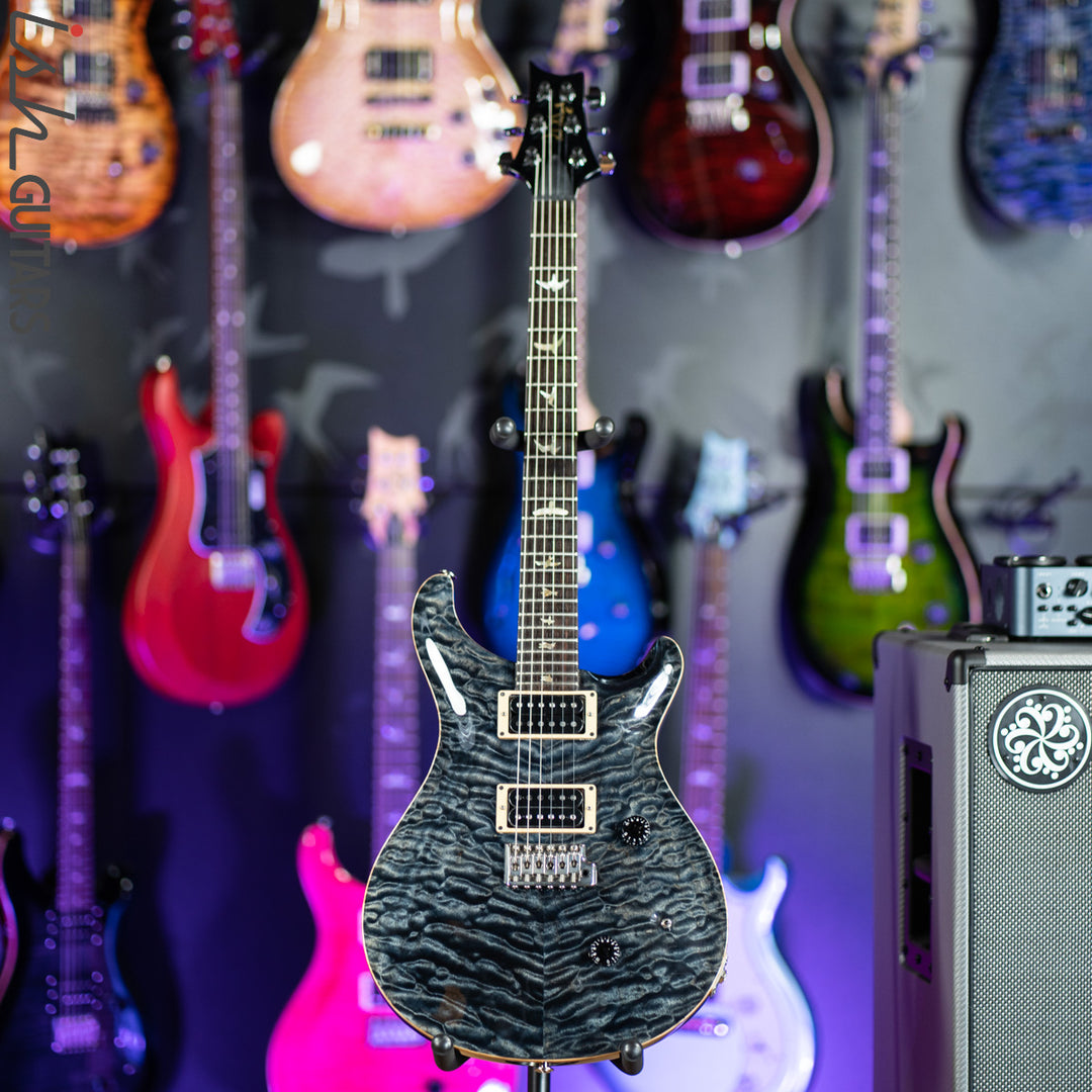 1988 PRS Custom 24 Signature Quilted Maple Whale Blue 