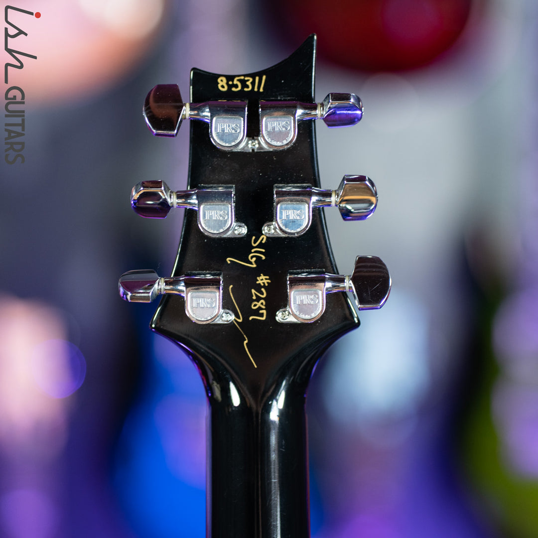 1988 PRS Custom 24 Signature Quilted Maple Whale Blue 