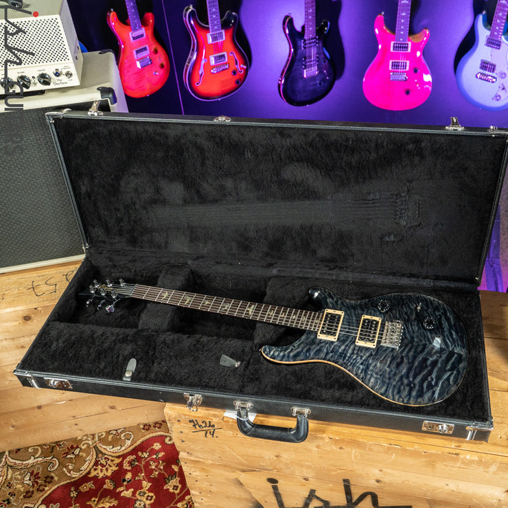 1988 PRS Custom 24 Signature Quilted Maple Whale Blue 