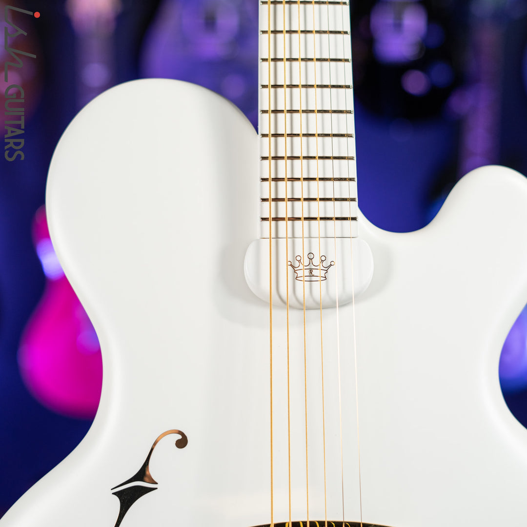 2010 Ritter Princess Isabella CO Edition Baritone Guitar White
