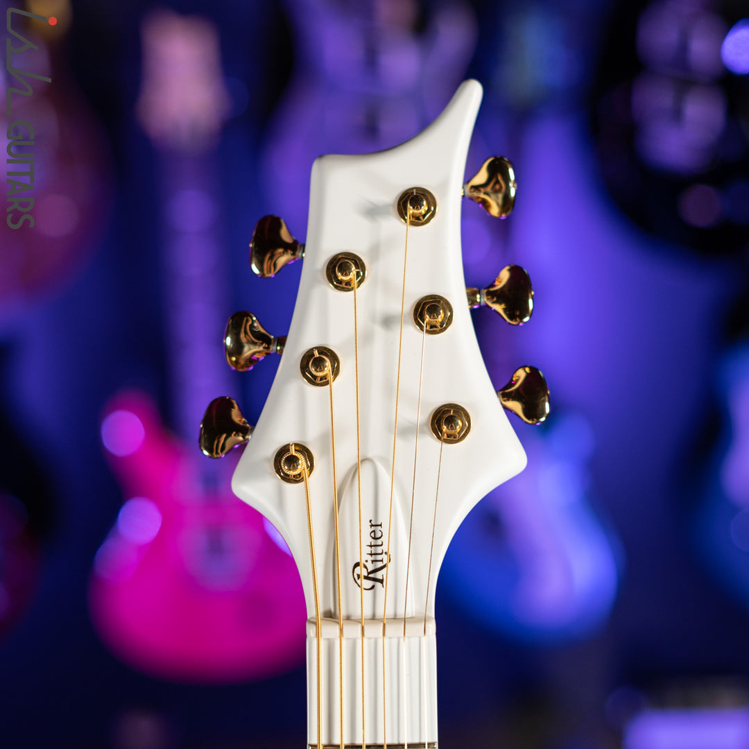 2010 Ritter Princess Isabella CO Edition Baritone Guitar White