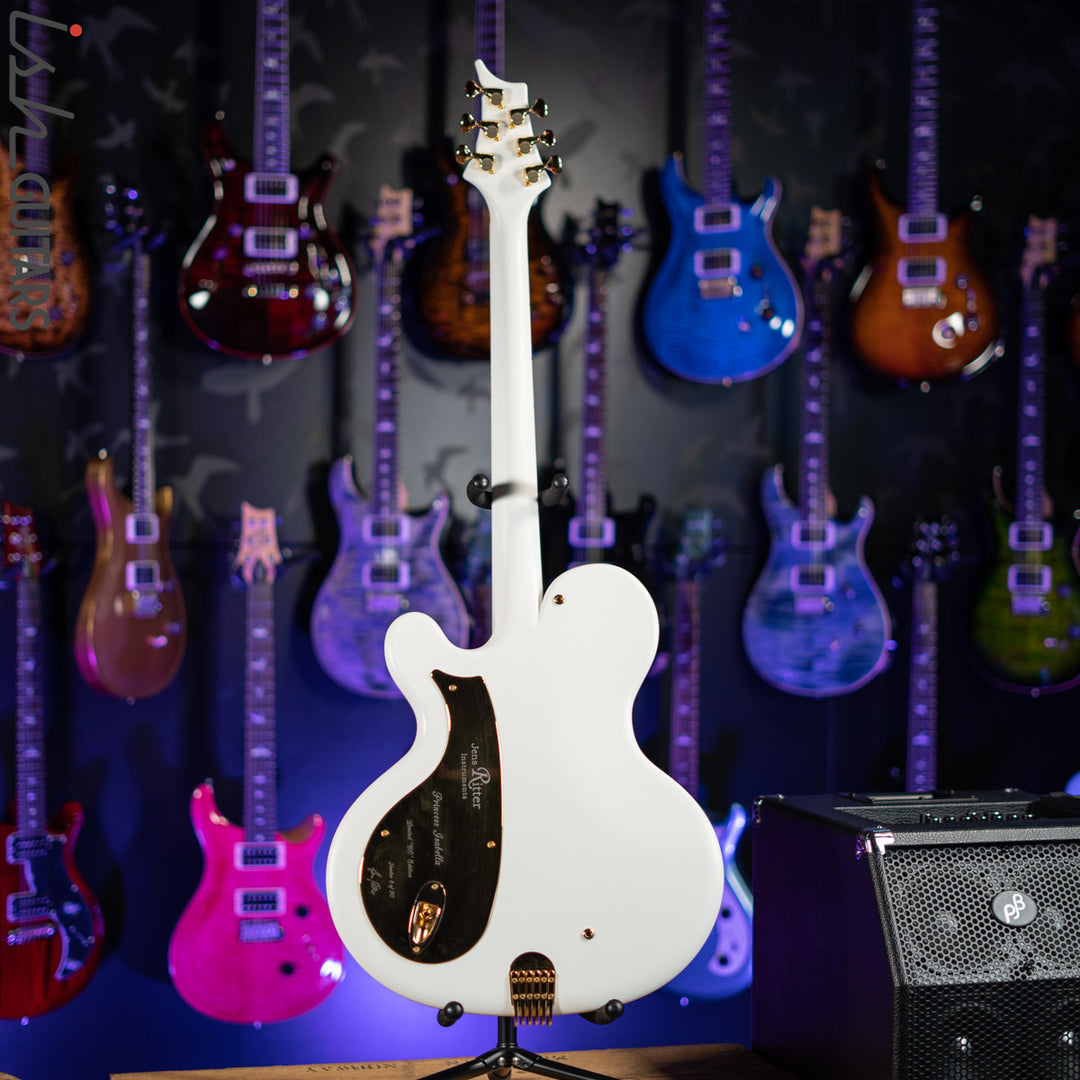 2010 Ritter Princess Isabella CO Edition Baritone Guitar White